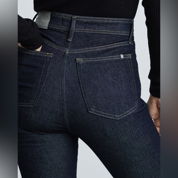 EVERLANE The Way High Skinny Jean 29 Dark Wash - Picture 3 of 12